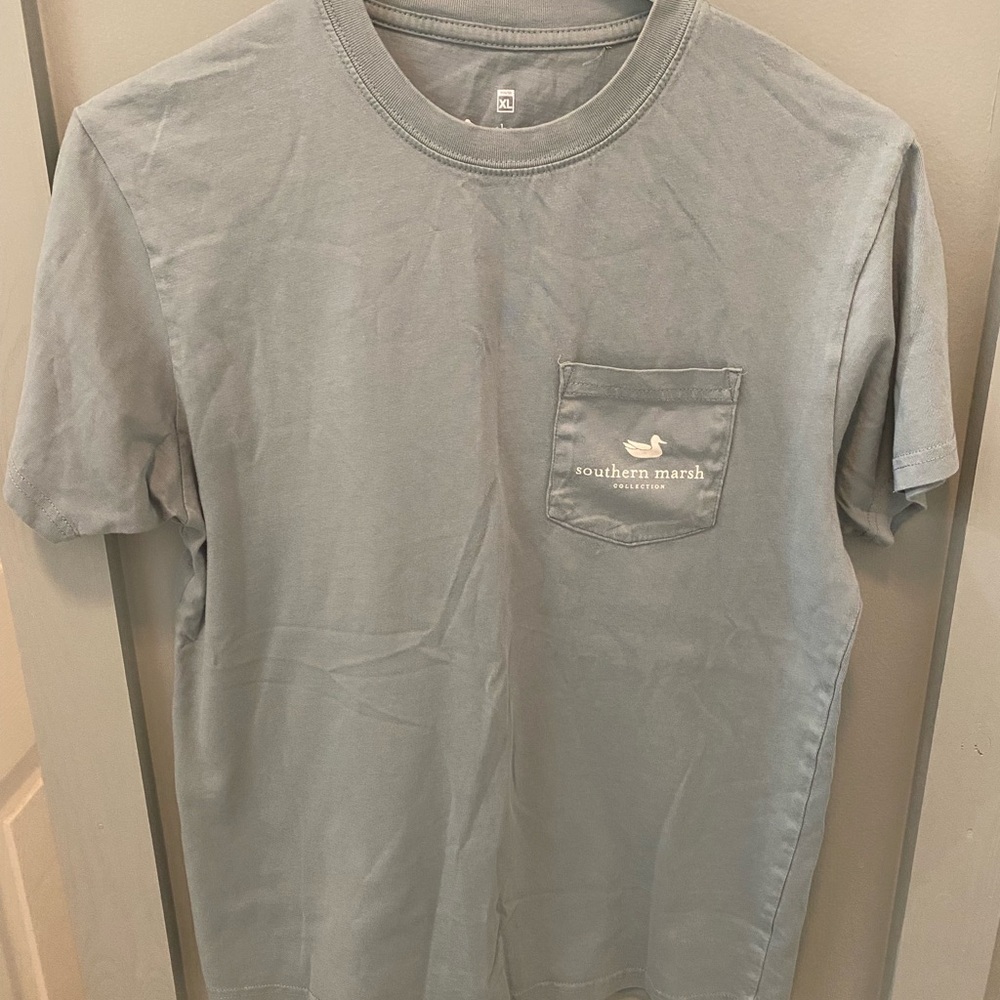 Southern Marsh Gray Short Sleeve Tee